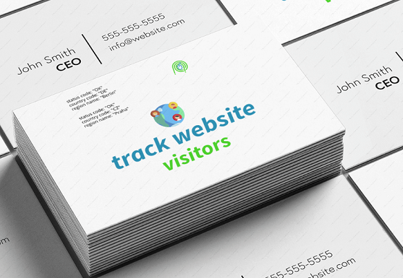 A simple system to track website visitors